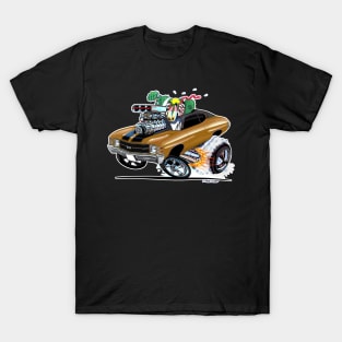 MONSTER MUSCLE 1971 Chevelle Gold T-Shirt